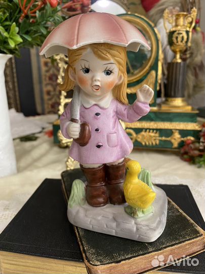 Винтажная статуэтка бисквит фарфор Германия