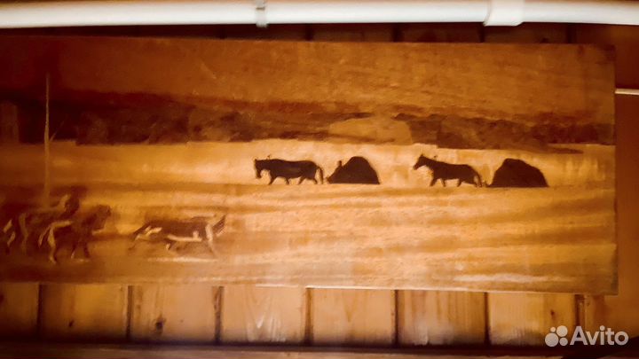 Картина из дерева