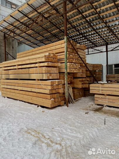 Доска обрезная 25х150х6000мм от производителя