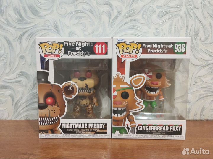 Funko POP Gingerbread Foxy/Nightmare Freddy