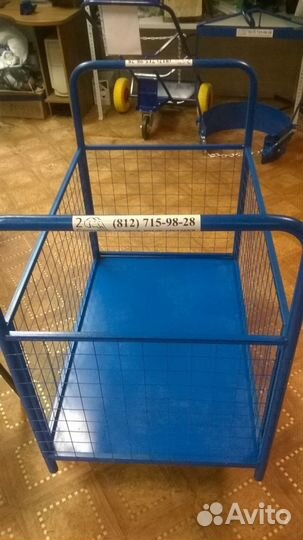 Сетчатая тележка 60*100 см