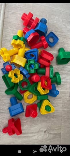 Конструктор болты и гайки игрушки