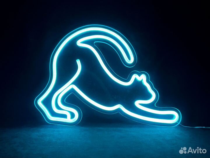 Вывеска из неона, неоновая вывеска