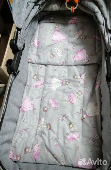 Комплект в коляску подушка матрас одеяло