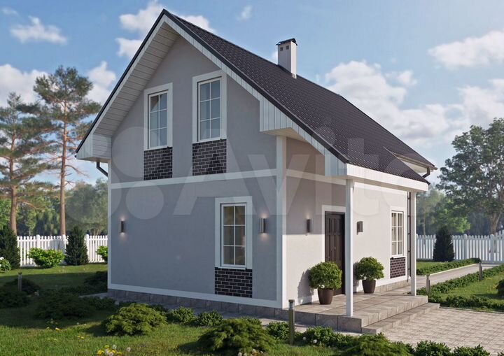 Дом 125 м² на участке 8,4 сот.