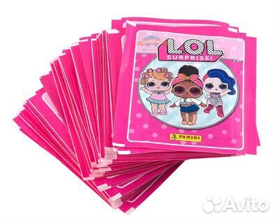 Наклейки LOL panini