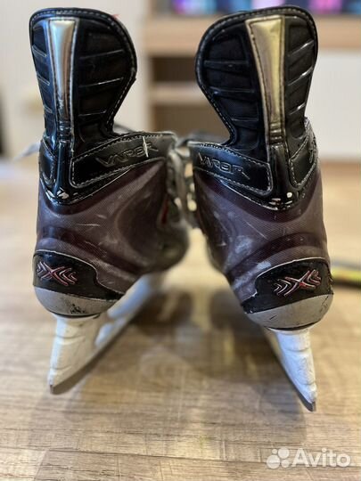 Хоккейные коньки бауэр 38,5 размер (5ее)