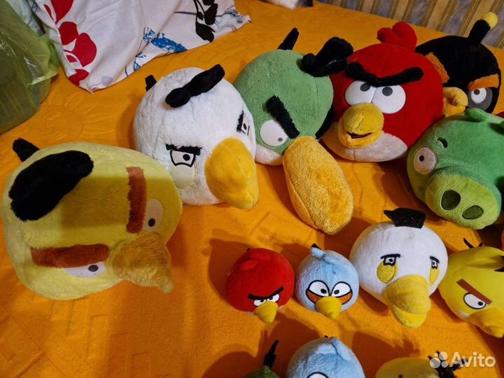 Angry Birds игрушки мягкие