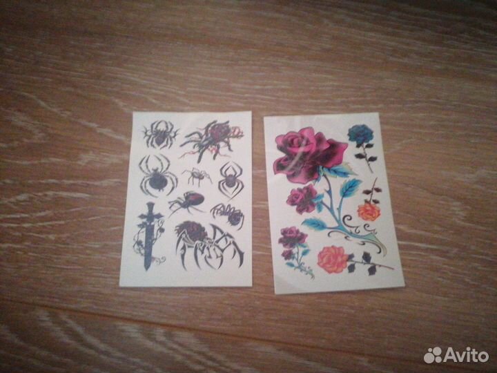 Временные татуировки