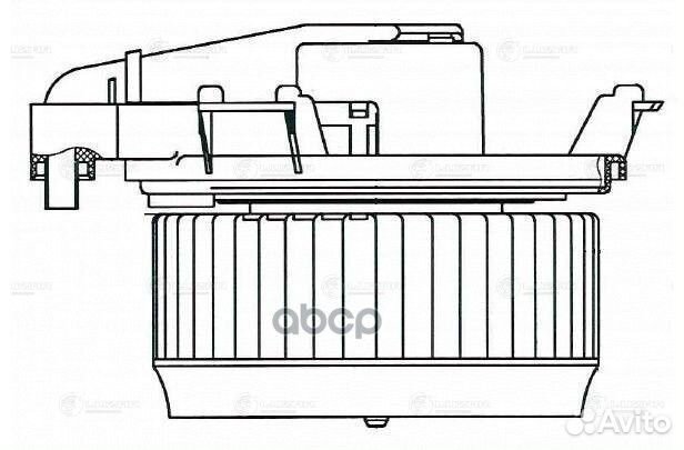 Вентилятор отоп. LFh 1920 luzar