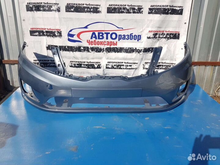 Бампер передний Kia Rio 3 11-2015г