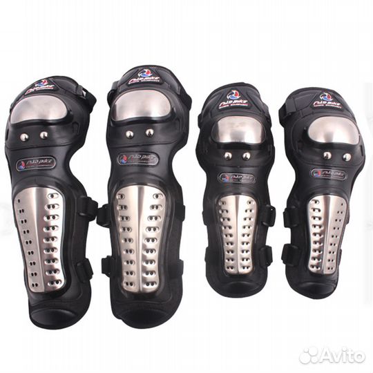 Комплект защиты коленей и локтей Mad Bike, металл