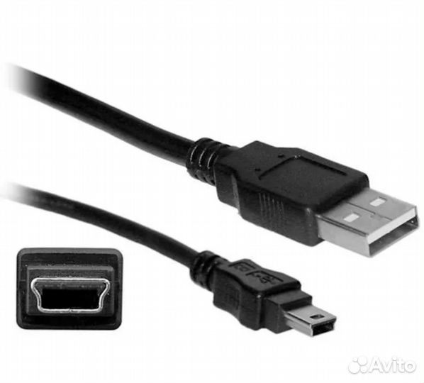 Кабель провод mini USB мини 45 см