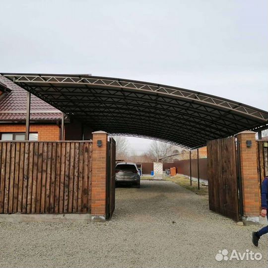 Выполним сварочные работы. Ангары, навесы, заборы