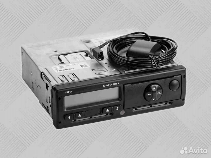 Тахограф VDO 3283 с блоком нкм (с гарантией)
