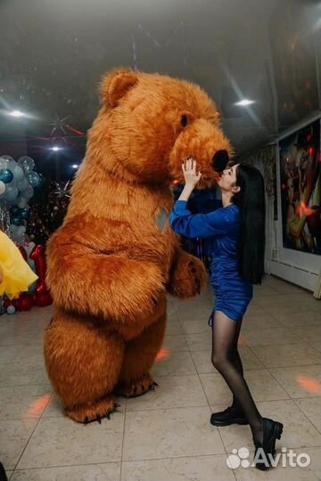 Поздравление от мишки