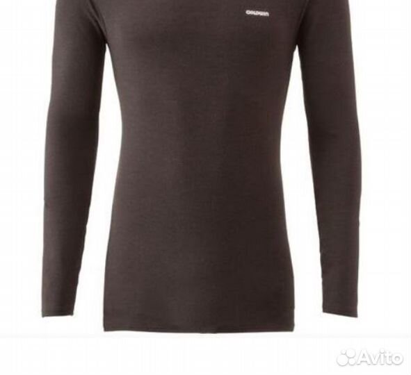 Термокофта Goldwin Men Base Layer Crew Black