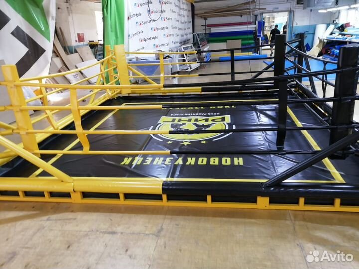 Боксерский ринг напольный на раме рнр2 от SportSty