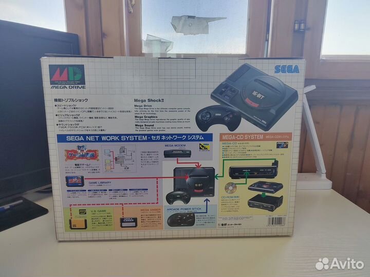 Sega mega drive оригинал комплект