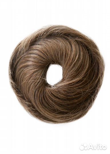Шиньон резинка из натур.волос цвета русые