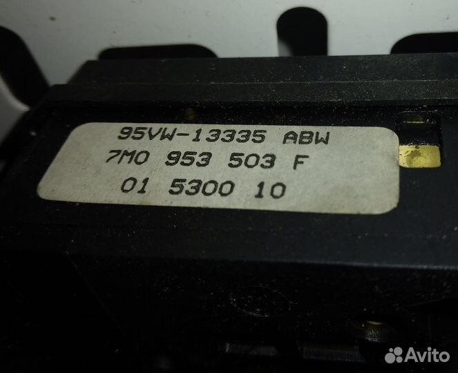 Подрулевой переключатель на ford galaxy 1,sharan