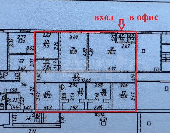 Продам офисное помещение, 115 м²