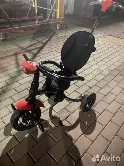 Трехколесный велосипед коляска