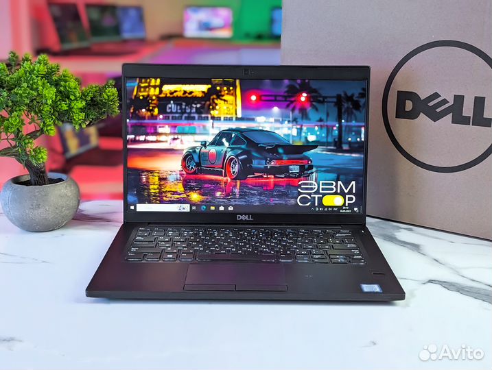 Компактный Dell Latitude 7390 i5-8250U 16GB 512SSD