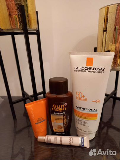 Крема для загара, антиперспирант, Шампунь, стайлер