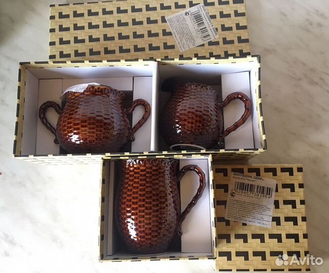 Новый фарфоровый набор «Бассано»(Италия)