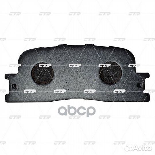 CKT-43 Колодки тормозные дисковые зад TOY