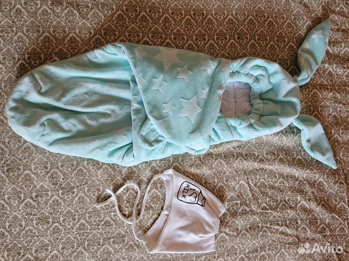 Конверт кокон на выписку