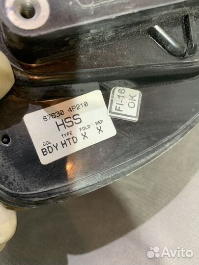 Зеркало левое Hyundai i20 2008-2014 876101J110