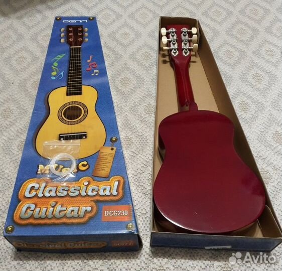 Акустическая гитара детская