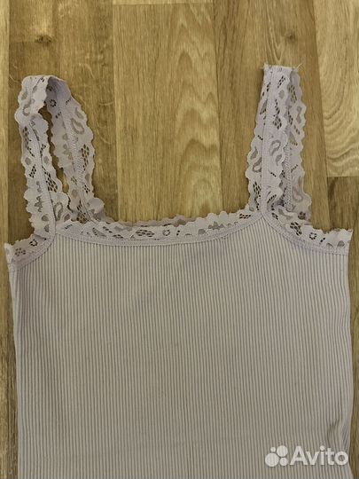 Боди в рубчик zara