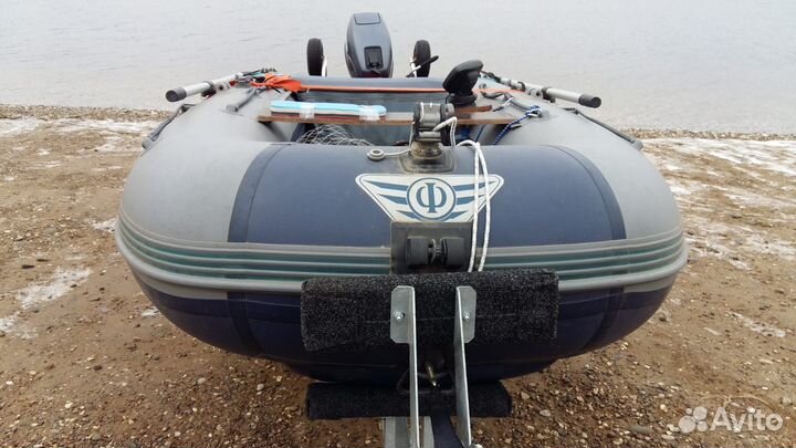 Лодка пвх нднд Флагман 350 с доп. оборудованием