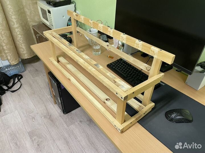 Каркас под майнинг ферму/риг 8 карт