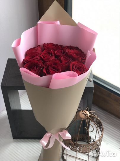 Букеты цветов, розы с доставкой Тольятти