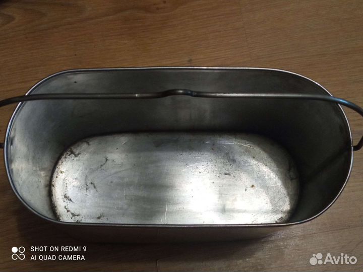 Кан из нержавейки для рыбалки