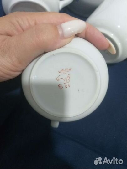 Сервиз чайный вербилки СССР (остатки)