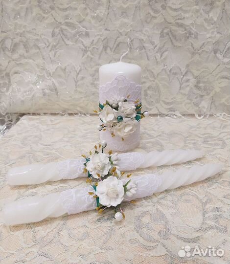 Свечи свадебные очаг