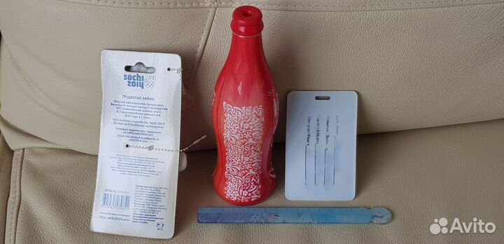 Сувенир Сочи 2014 Олимпиада Заяц Миша Леопард Coca