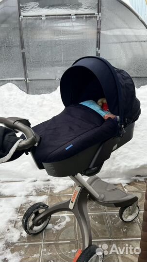 Коляска stokke 2 в 1 оригинал