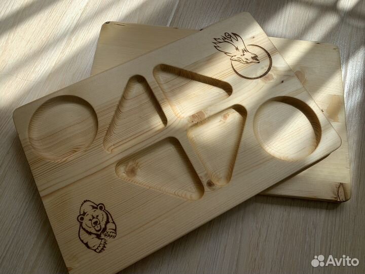 Подставка под кружки - разделочная доска