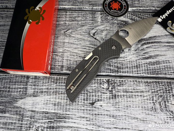 Нож Spyderco Chaparral C152PGY XHP FRN