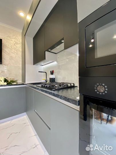 Прямая кухня на заказ. Фабрика в Челябинске