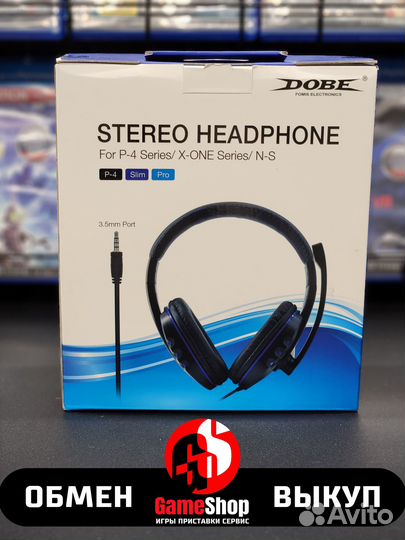 Гарнитура для PS4/X-ONE/switch 3IN1 black TNS-1731