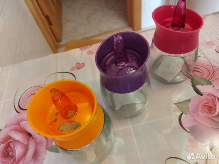 Набор баночек для специй 3 шт