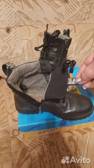 Ботинки для девочки р-р 34