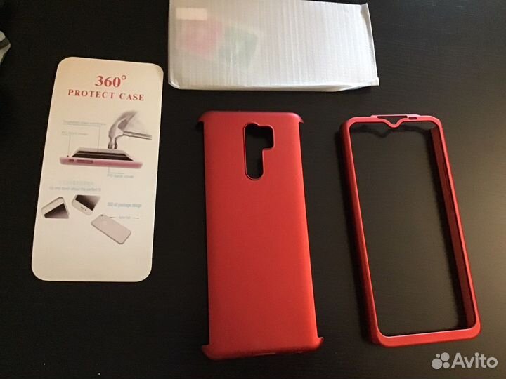 Чехол и защитное стекло для Xiaomi redmi 9